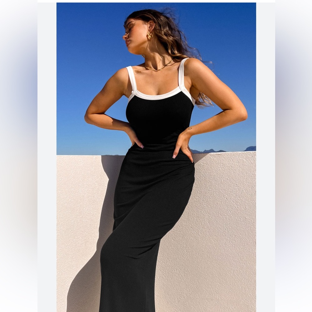 Beginning Boutique Black Maxi Dress